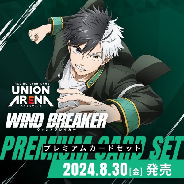 画像1: 【特価商品】UNION ARENA PREMIUM CARD SET 　WIND BREAKER (1)